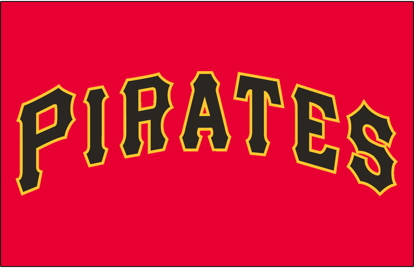 Pittsburgh Pirates 2007-2008 Jersey Logo vinyl decal